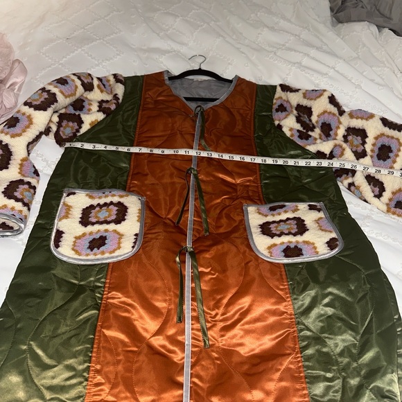 POL Multicolor Patchwork Teddy Jacket - Picture 8 of 8